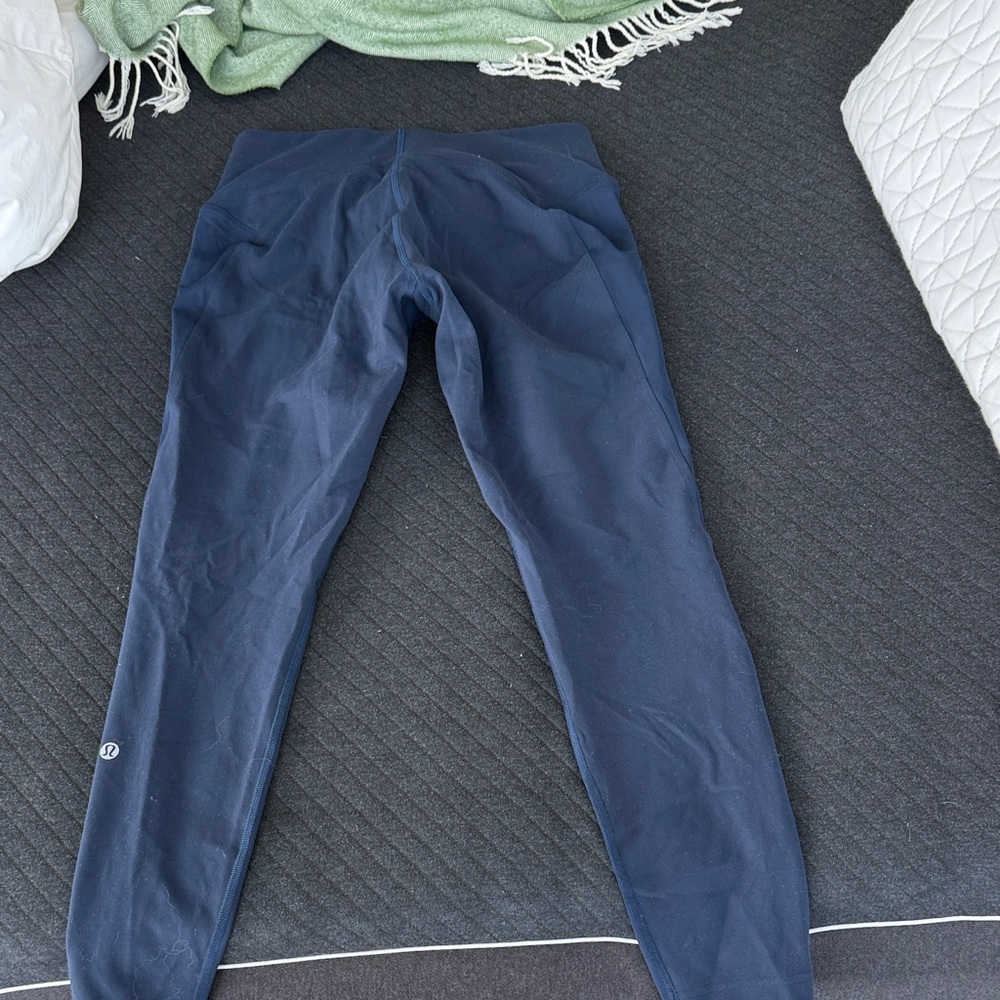 Lululemon Navy Blue Leggings - Picture 2 of 4